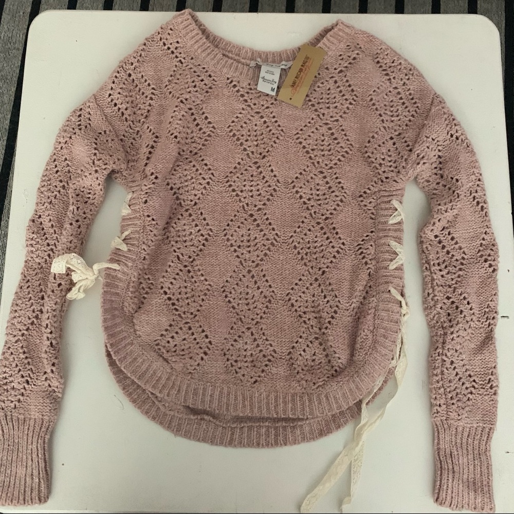 American Rag pink knit sweater